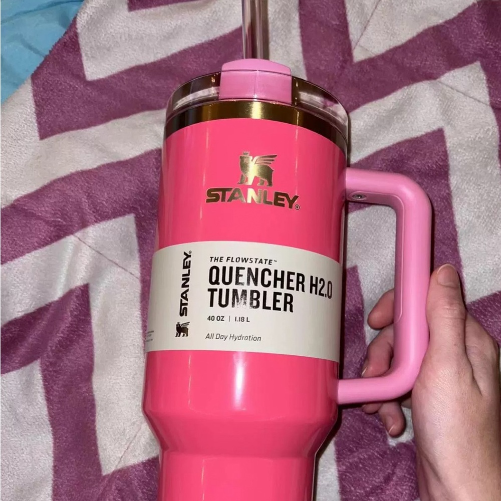 stanley pink parade tumbler